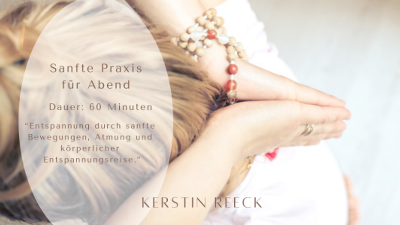 Entspannung im Körper, in der Atmung und im Geist